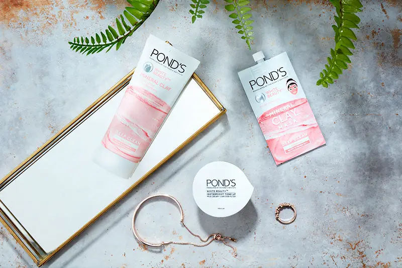 ponds; beauty; product photography; professional; social media